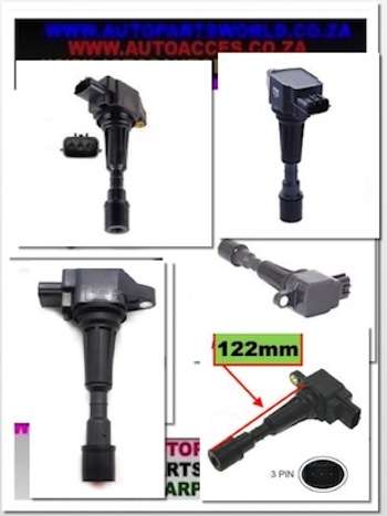 IGNITION COIL ZJ0118100A*26:Mazda 3 BK 2.3 MPS Turbo 06-09 191KW